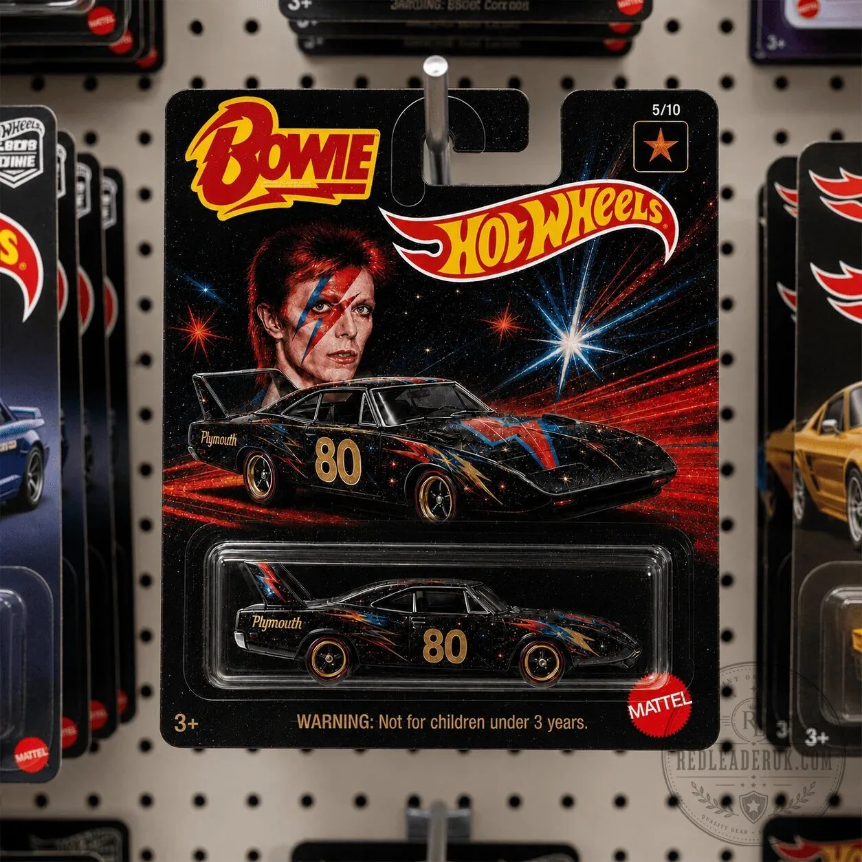 David Bowie Hot Wheels Plymouth Barracuda Die-Cast Car Toy 3 David Bowie Hot Wheels Plymouth Barracuda Die-Cast Car Toy