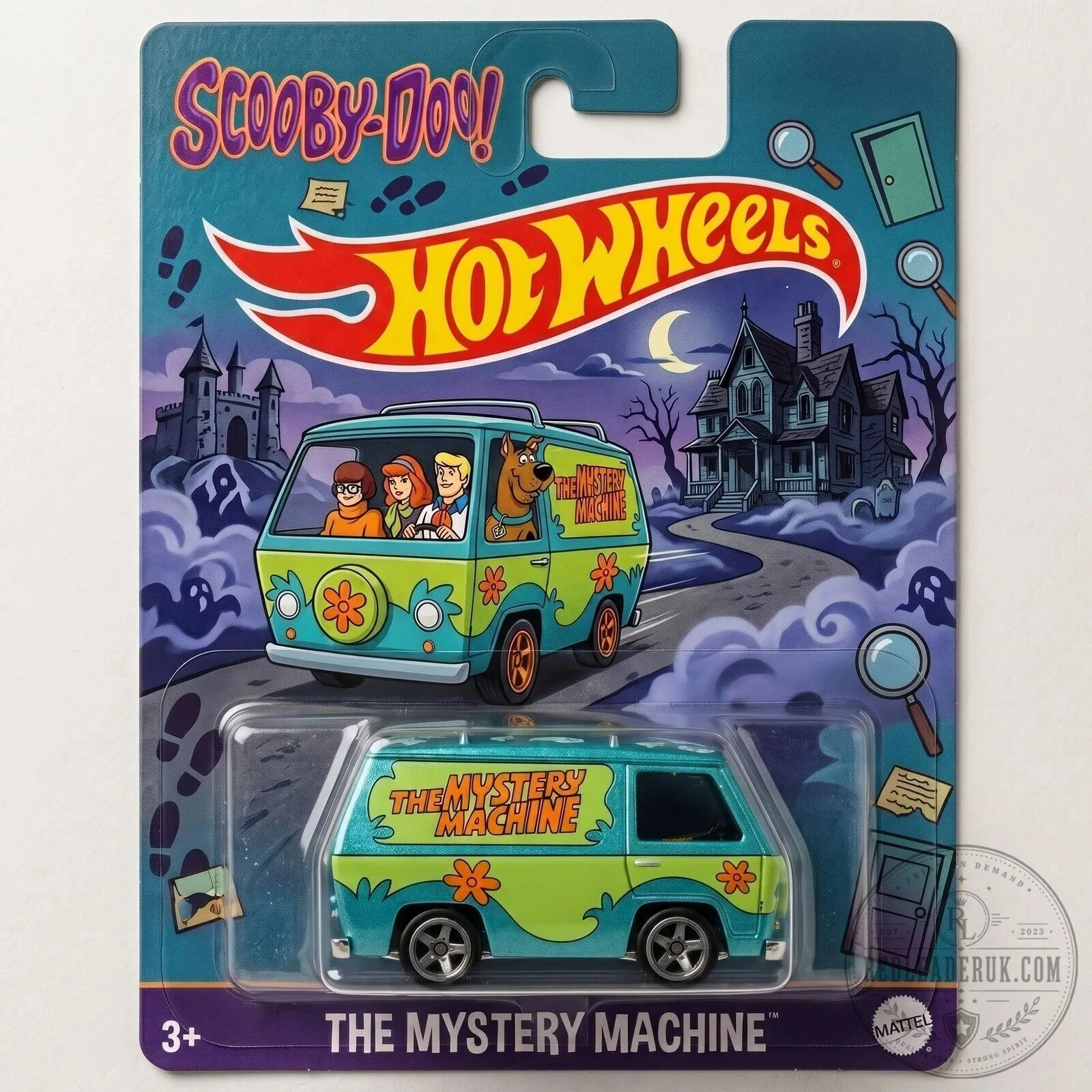 Scooby-Doo The Mystery Machine Hot Wheels Collectible Die-Cast Toy Car