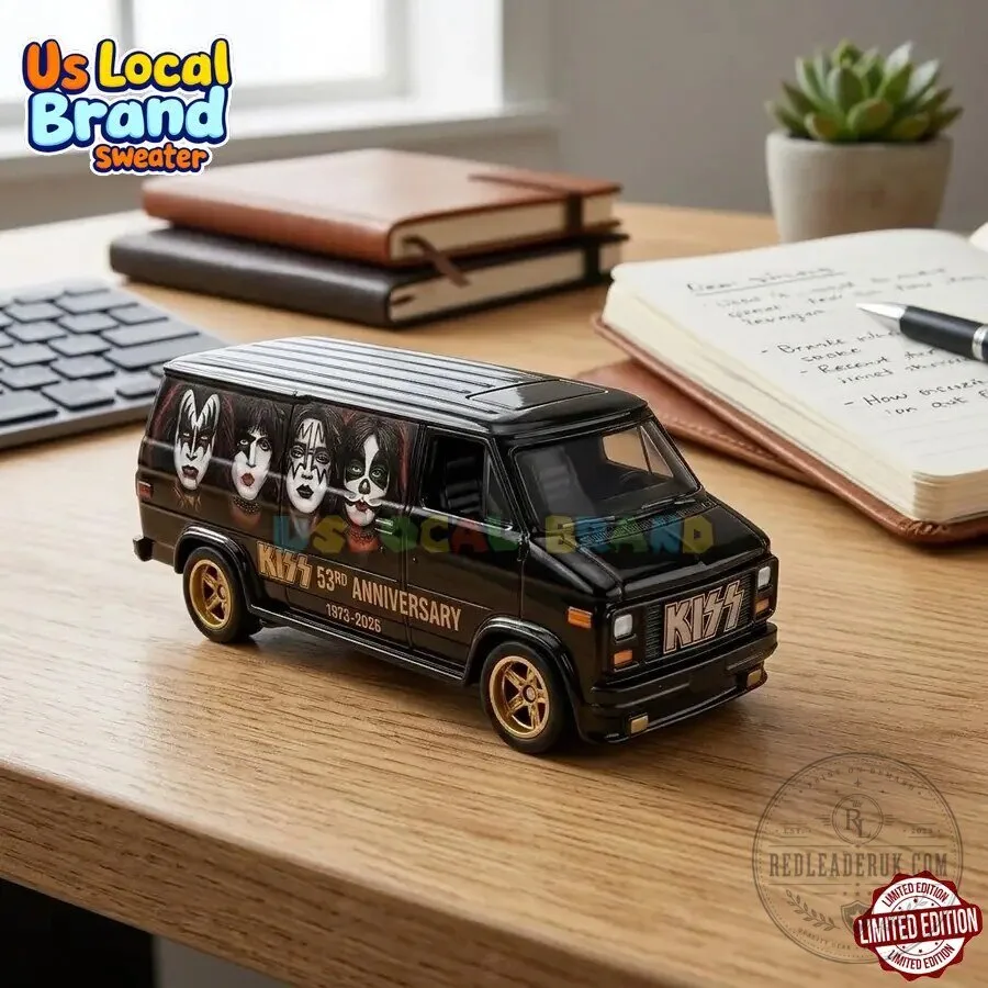 Hot Wheels Kiss 53rd Anniversary Rock Band Collectible Diecast Car