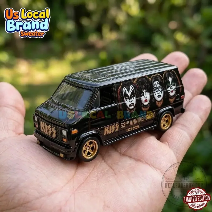 Hot Wheels Kiss 53rd Anniversary Rock Band Collectible Diecast Car 5 Hot Wheels Kiss 53rd Anniversary Rock Band Collectible Diecast Car