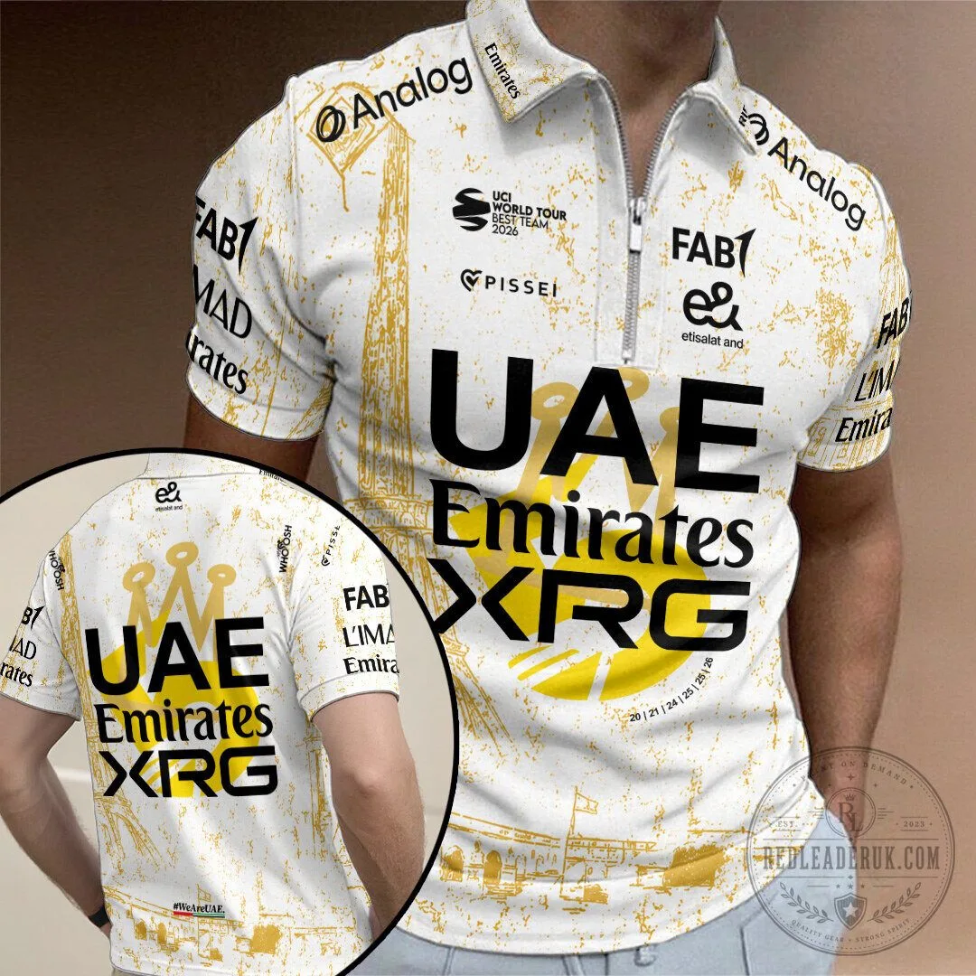 UAE Team Emirates Cycling World Tour Best Team Polo Shirt