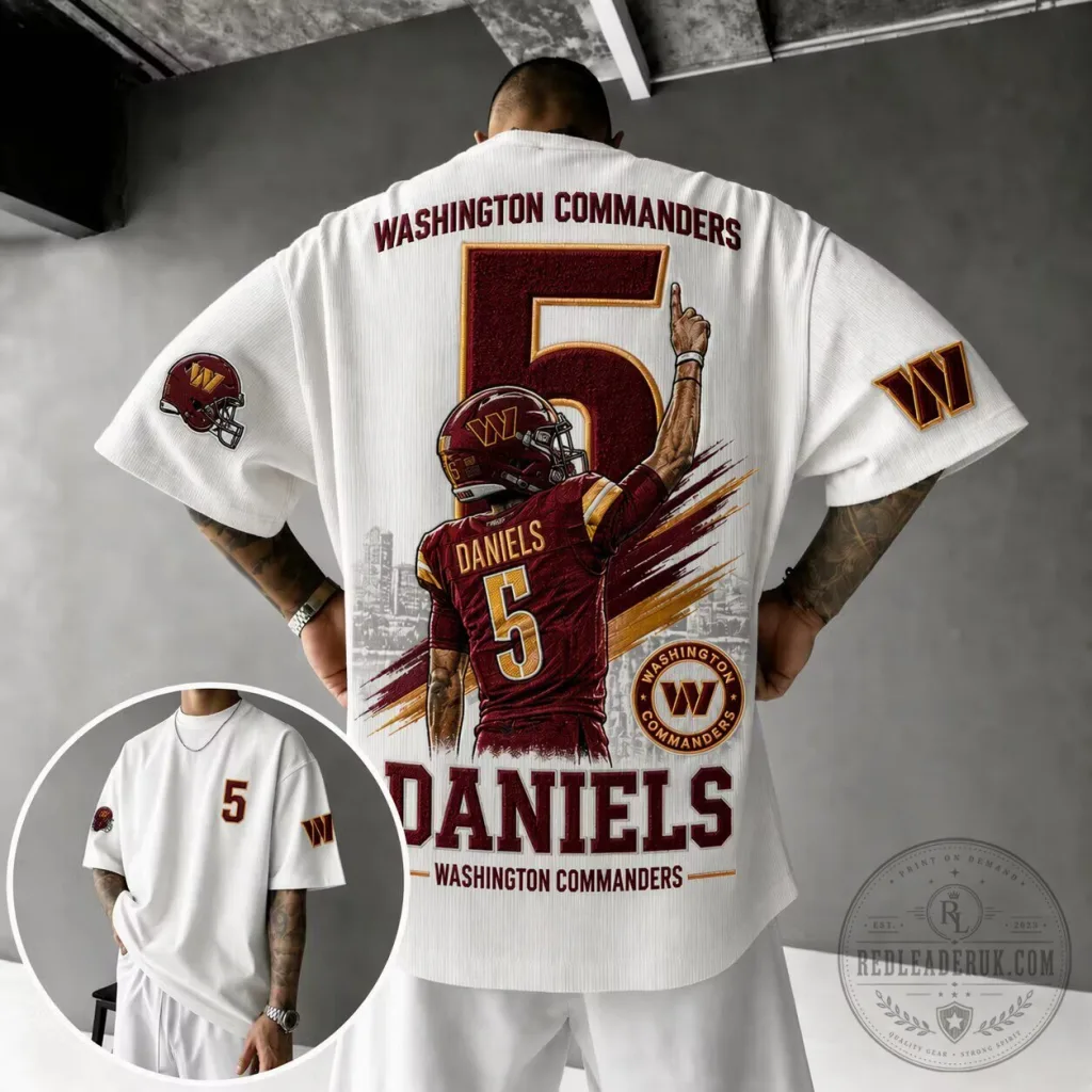 Washington Commanders Sam Howell Number 5 Football Team Fan T-Shirt Washington Commanders Sam Howell Number 5 Football Team Fan T-Shirt