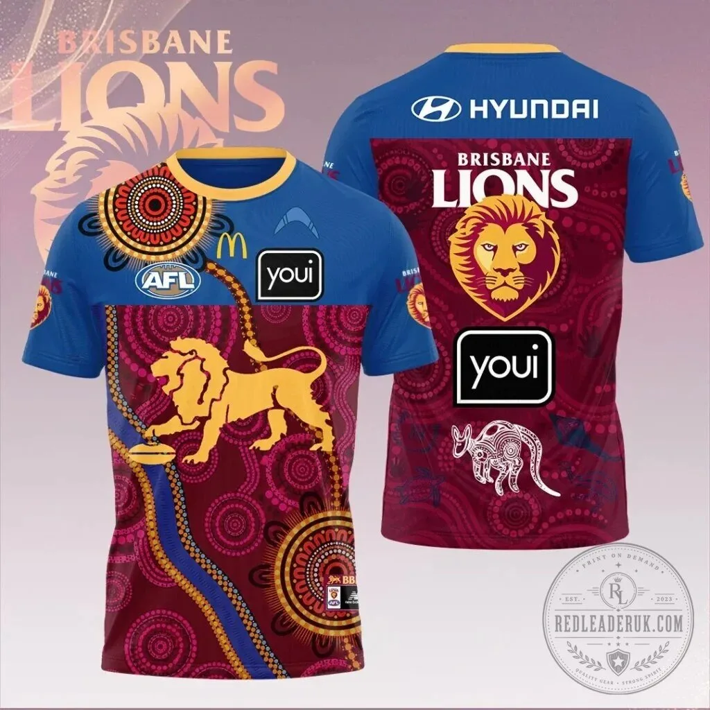 Brisbane Lions Australian Football League Indigenous Guernsey