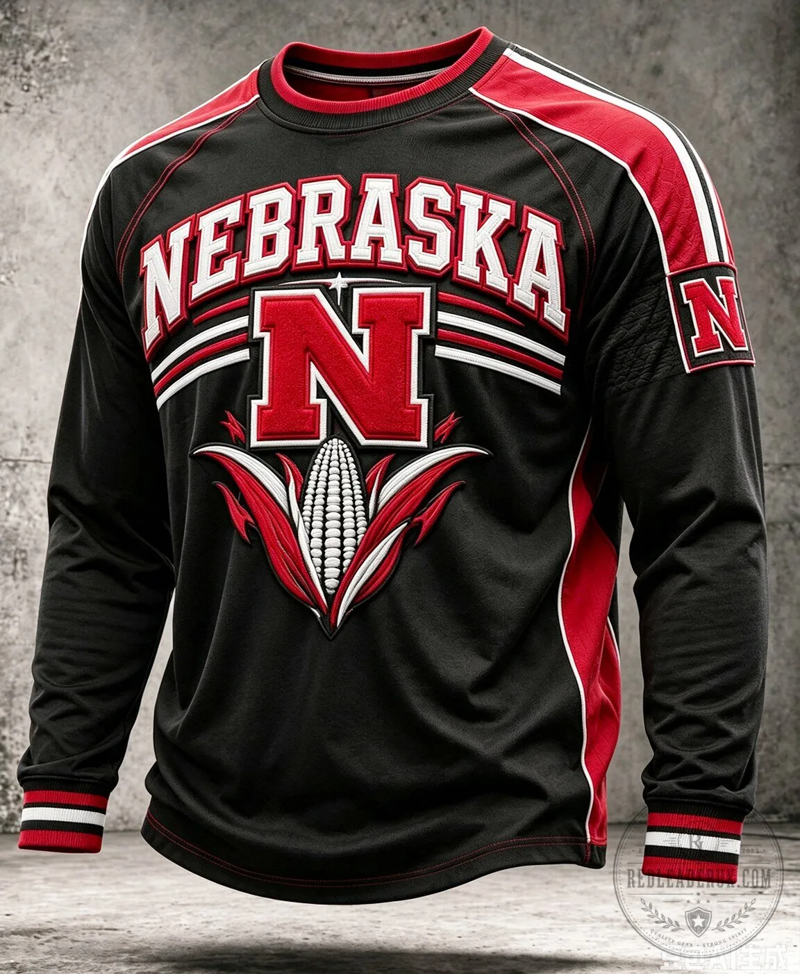 Nebraska Cornhuskers Football Team Fan Sweatshirt