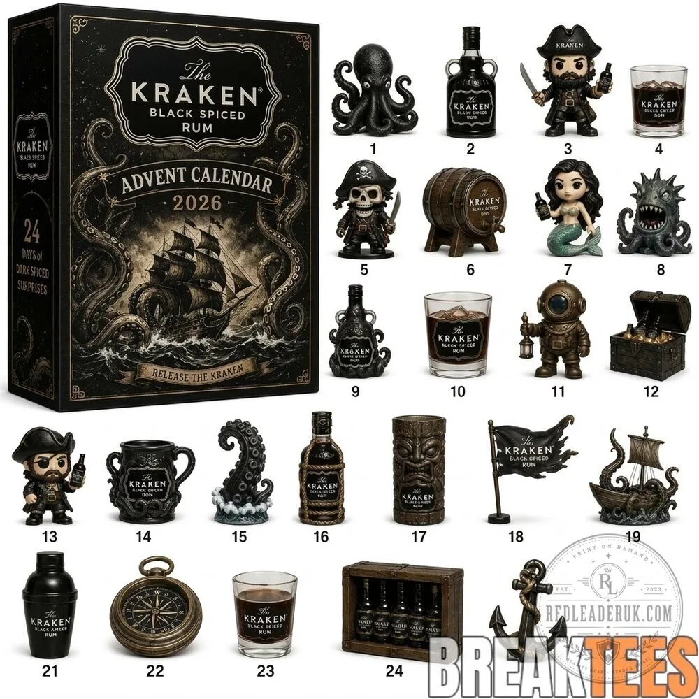 The Kraken Black Spiced Rum Advent Calendar 2026 Collector's Edition