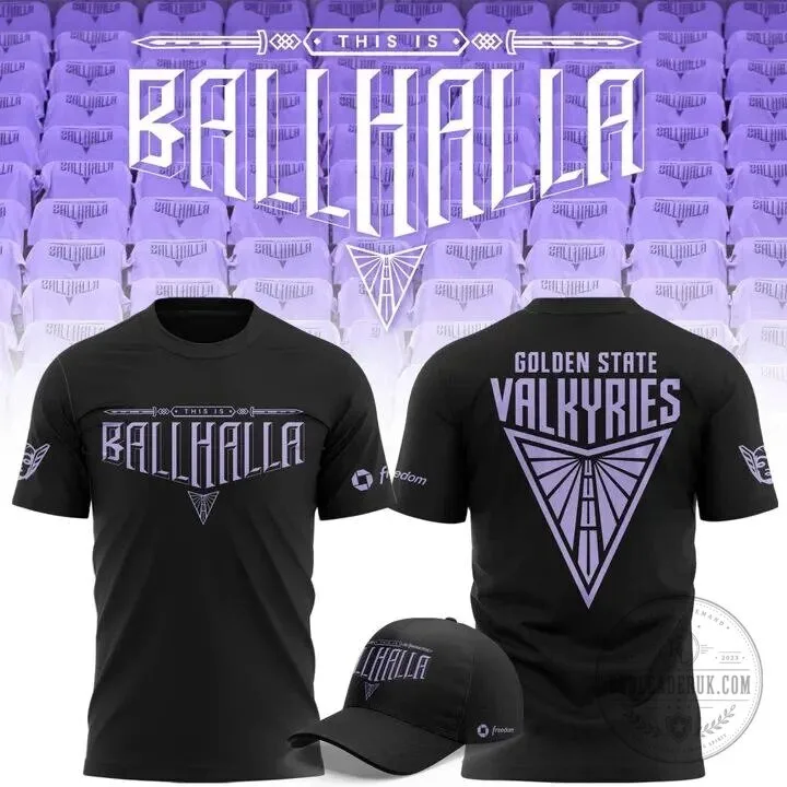 Golden State Valkyries Ballhalla Exclusive Version Fan T-Shirt