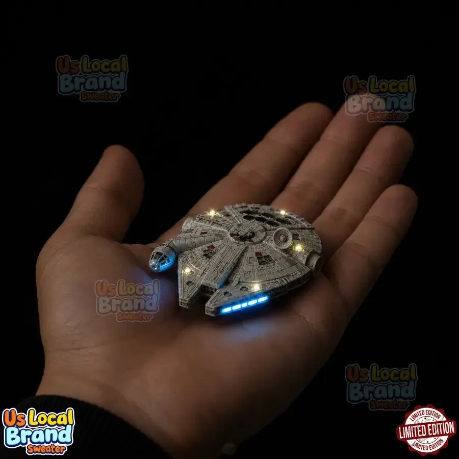 Star Wars Millennium Falcon 50th Anniversary Hot Wheels Limited Edition Figurine 3 Star Wars Millennium Falcon 50th Anniversary Hot Wheels Limited Edition Figurine