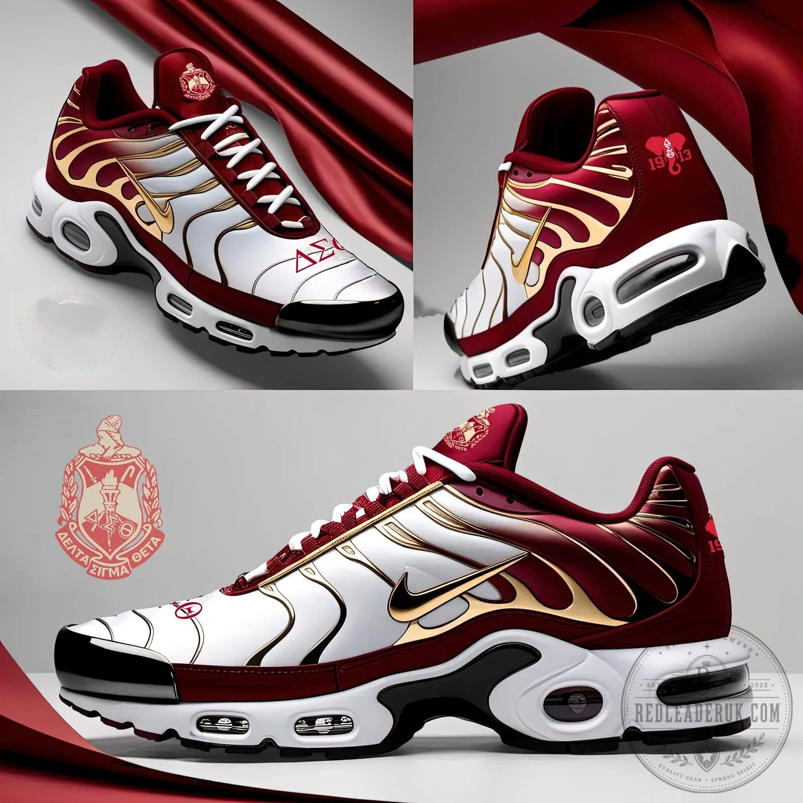 Delta Sigma Theta Sorority Incorporated Custom Sneakers