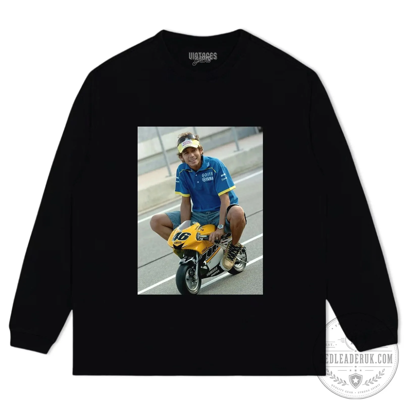 Valentino Rossi Motorcycle Racing Legend Black Graphic T-Shirt 9 Valentino Rossi Motorcycle Racing Legend Black Graphic T-Shirt