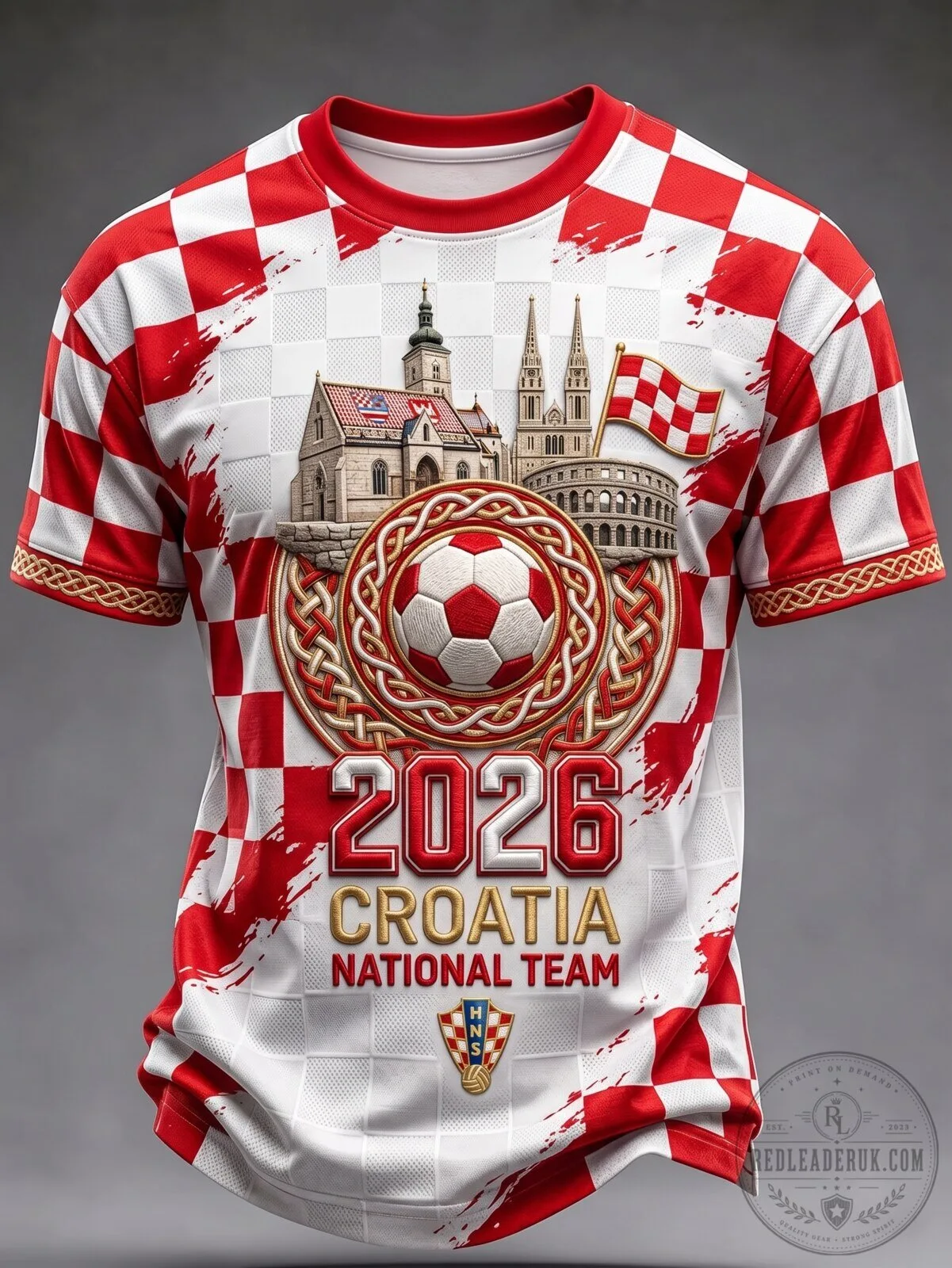 Croatia National Team 2026 Football Fan Soccer Jersey