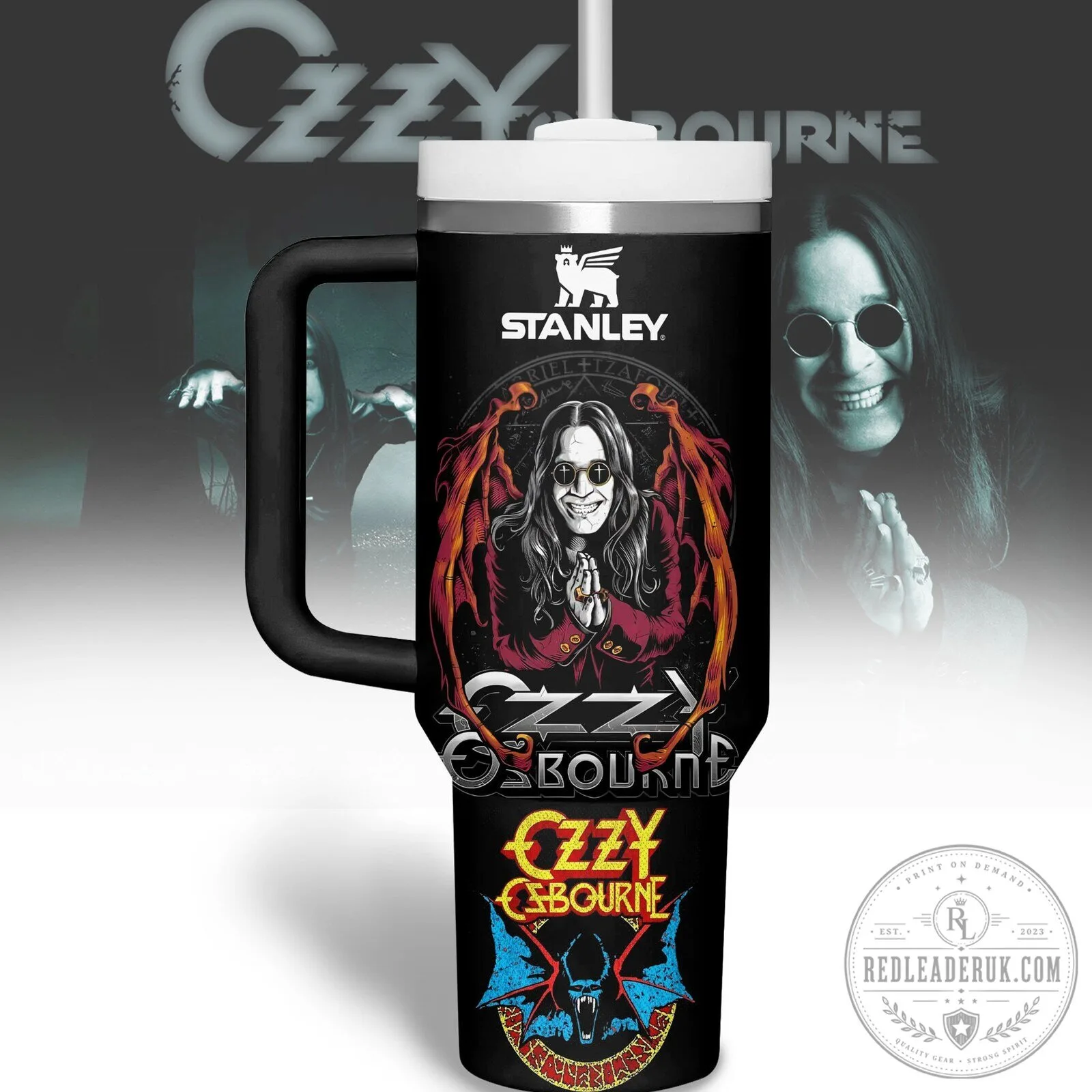 Ozzy Osbourne Heavy Metal Music Band Stainless Steel Insulated Tumbler 5 Ozzy Osbourne Heavy Metal Music Band Stainless Steel Insulated Tumbler