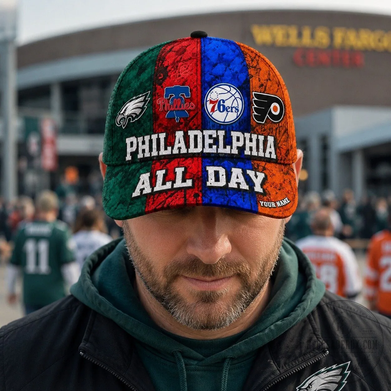 Philadelphia Sports Teams All Day Personalized Baseball Cap Hat 16 Philadelphia Sports Teams All Day Personalized Baseball Cap Hat