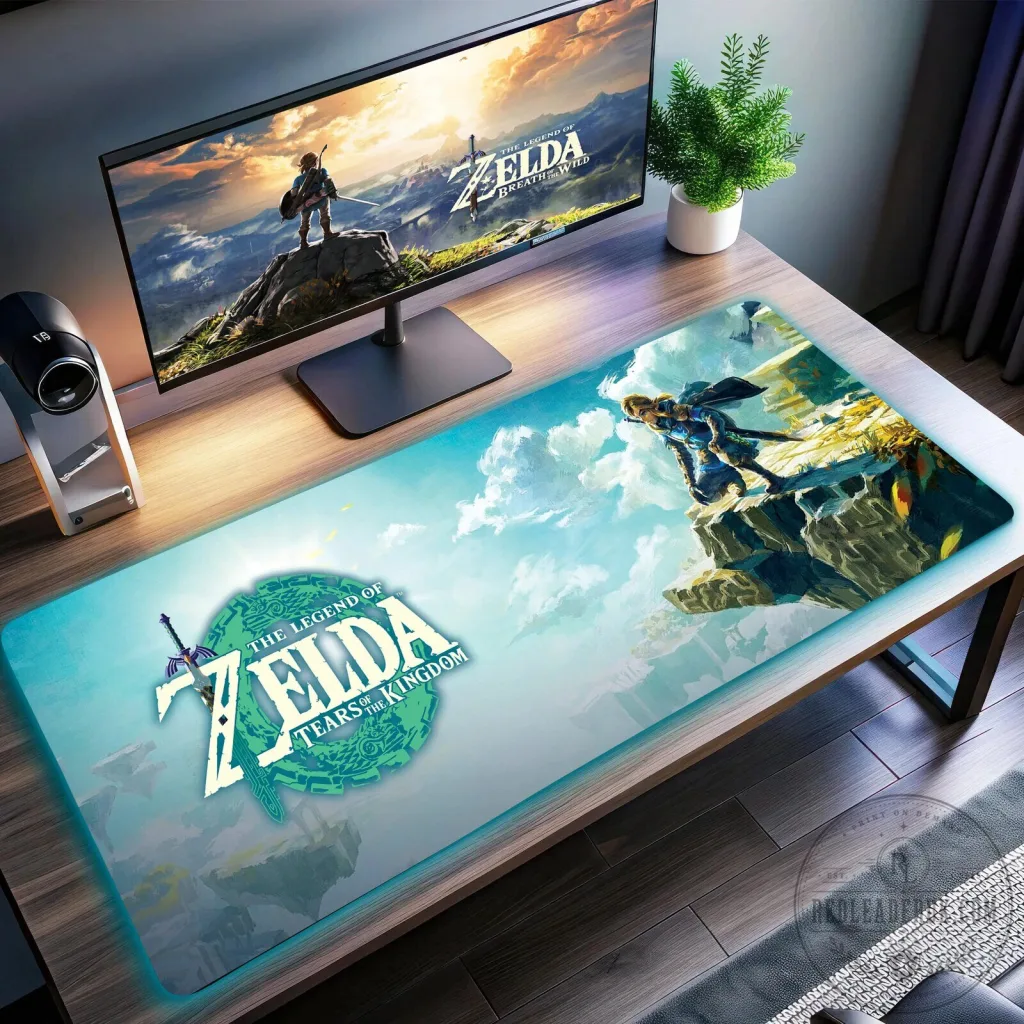 The Legend of Zelda Tears of the Kingdom Gaming Mouse Pad The Legend of Zelda Tears of the Kingdom Gaming Mouse Pad